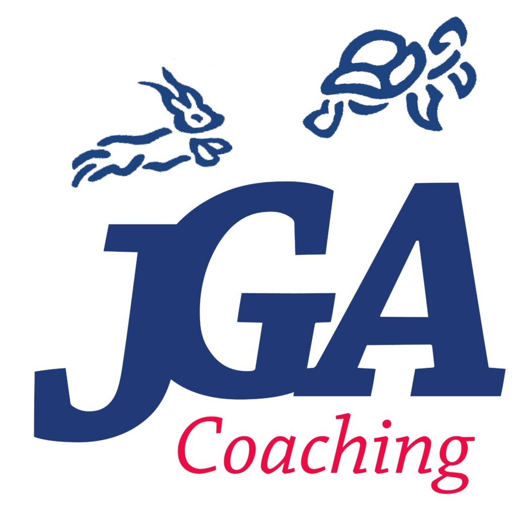 Logo de JGA Coaching, entreprise de coaching sportif fondée par Jérôme Gaby, client de SEOrizon.